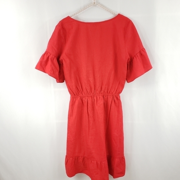 Sabo Skirt Aquilla Surplice Faux Wrap Dress - Picture 5 of 8